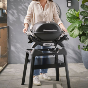 Weber Gasgrill Q 1200N mit Stand, Black, inklusive Abdeckhaube — Bild 8